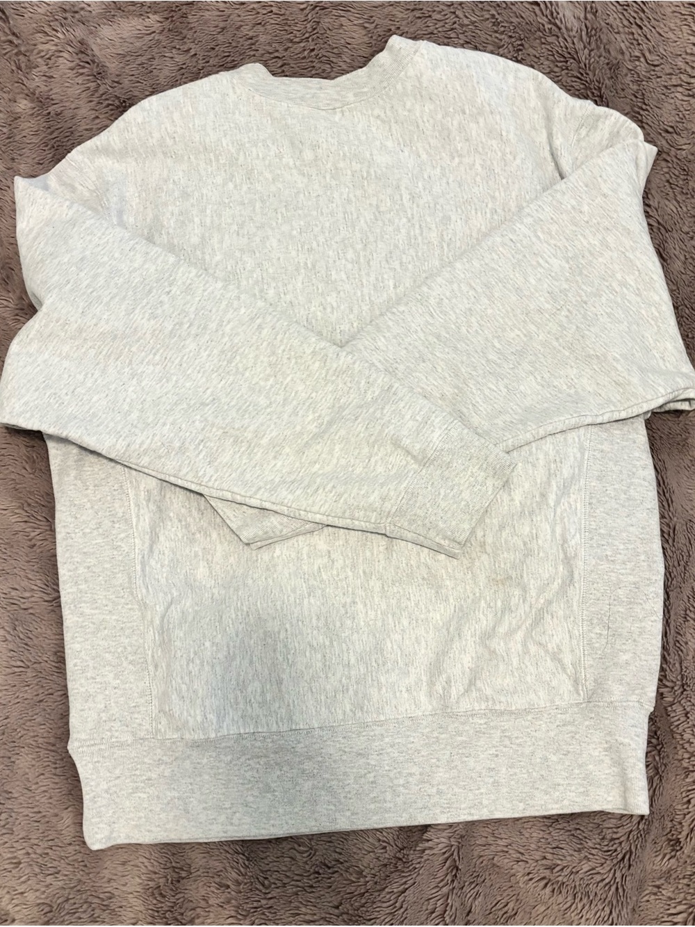 OVO x Bulls Basketball Heather Gray Crewneck Sweatshirt Pullover Size M - Picture 3 of 5